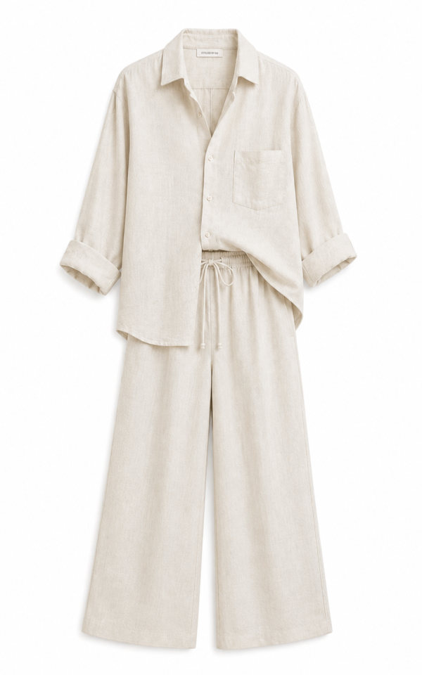1b696b8e-cb1e-4a70-9b5f-f14c2f6ee9a6 CreamyWhite Linen Co-Ord