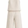Vanilla Linen Co-Ord