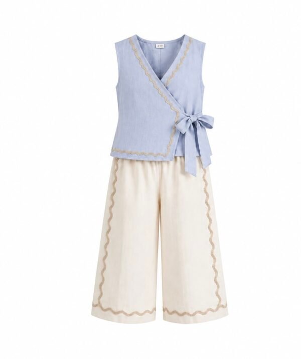 CloudBlue Linen Co-Ord