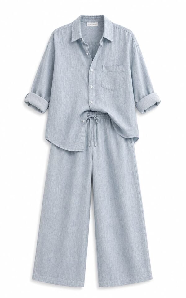 WhatsApp Image 2026-07-28 at 8.17.38 PM SkyBlue Linen Co-Ord